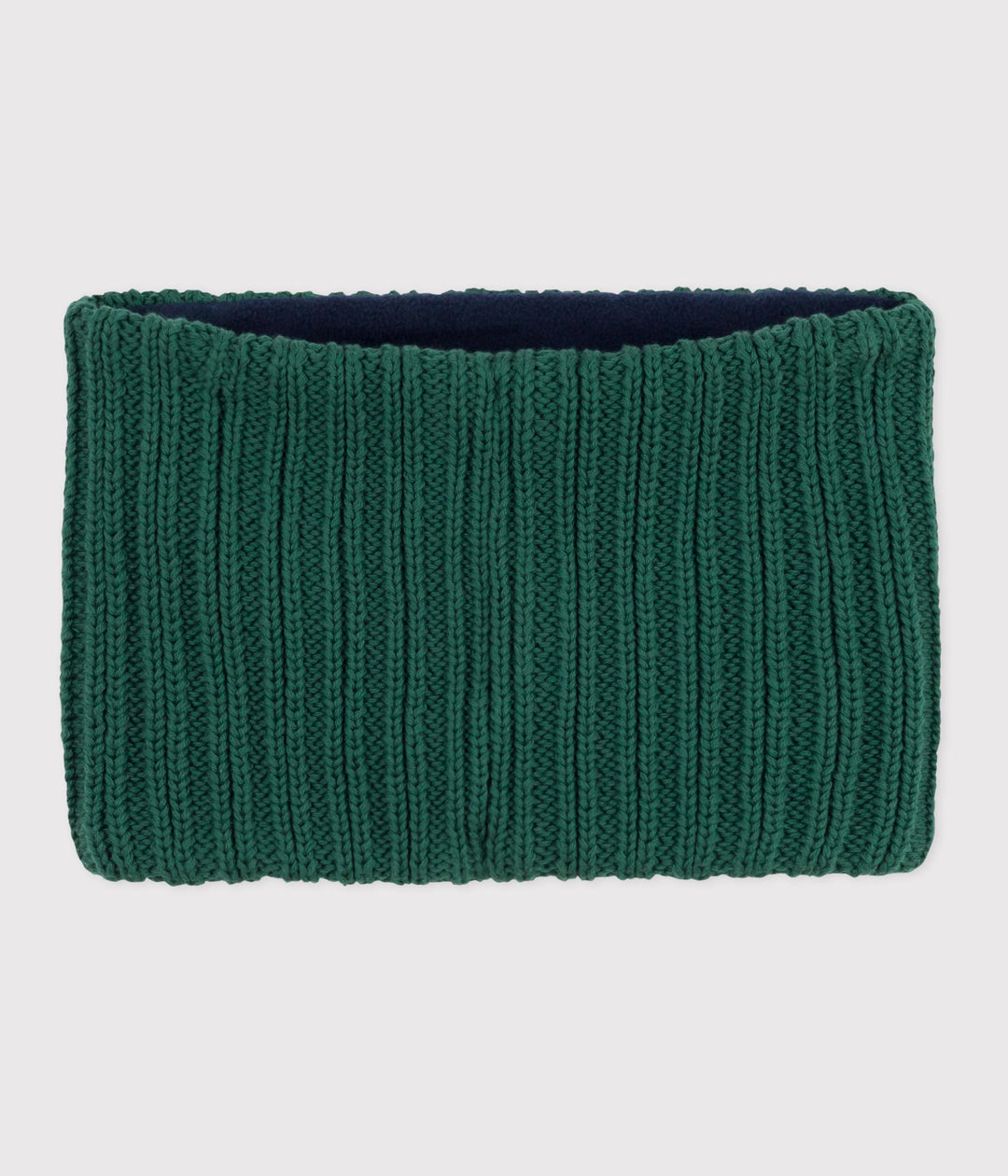 Snood in maglia foderata in pile bambino A0DOM 02 PETIT BATEAU 