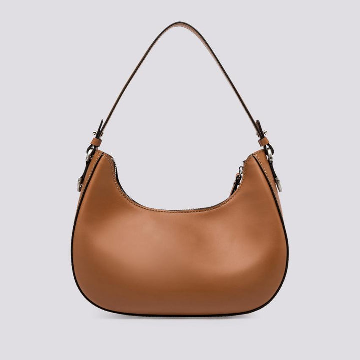 BORSA Bianca in PELLE spazzolata nocciola BS 10426 CALF-NA 2908 GIANNI CHIARINI 