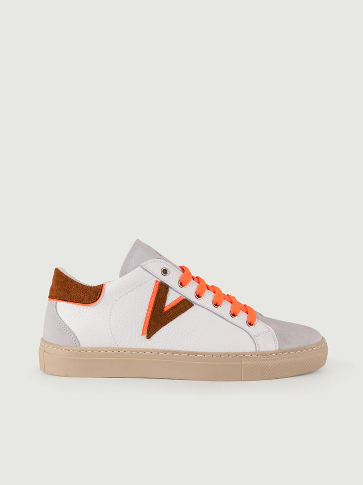 SNEAKERS OLYMPIC CUOIO