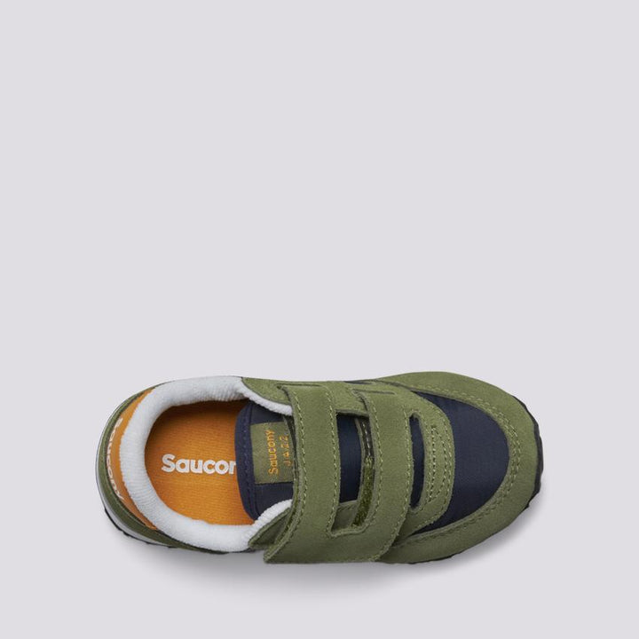 JAZZ ORIGINAL SAUCONY Olive/Navy/Gold BEBÈ 267 333 SAUCONY 