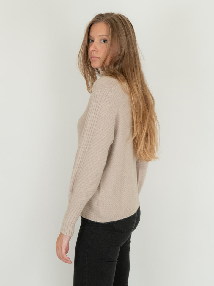 LUPETTO IN MAGLIA BEIGE 0570/273 0082 BIMOR 