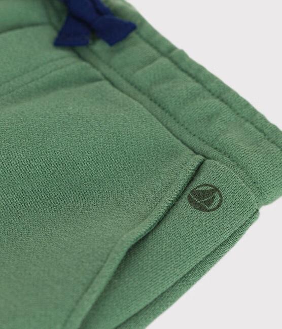 Pantaloni joggers verde A0BJS 02 PETIT BATEAU 