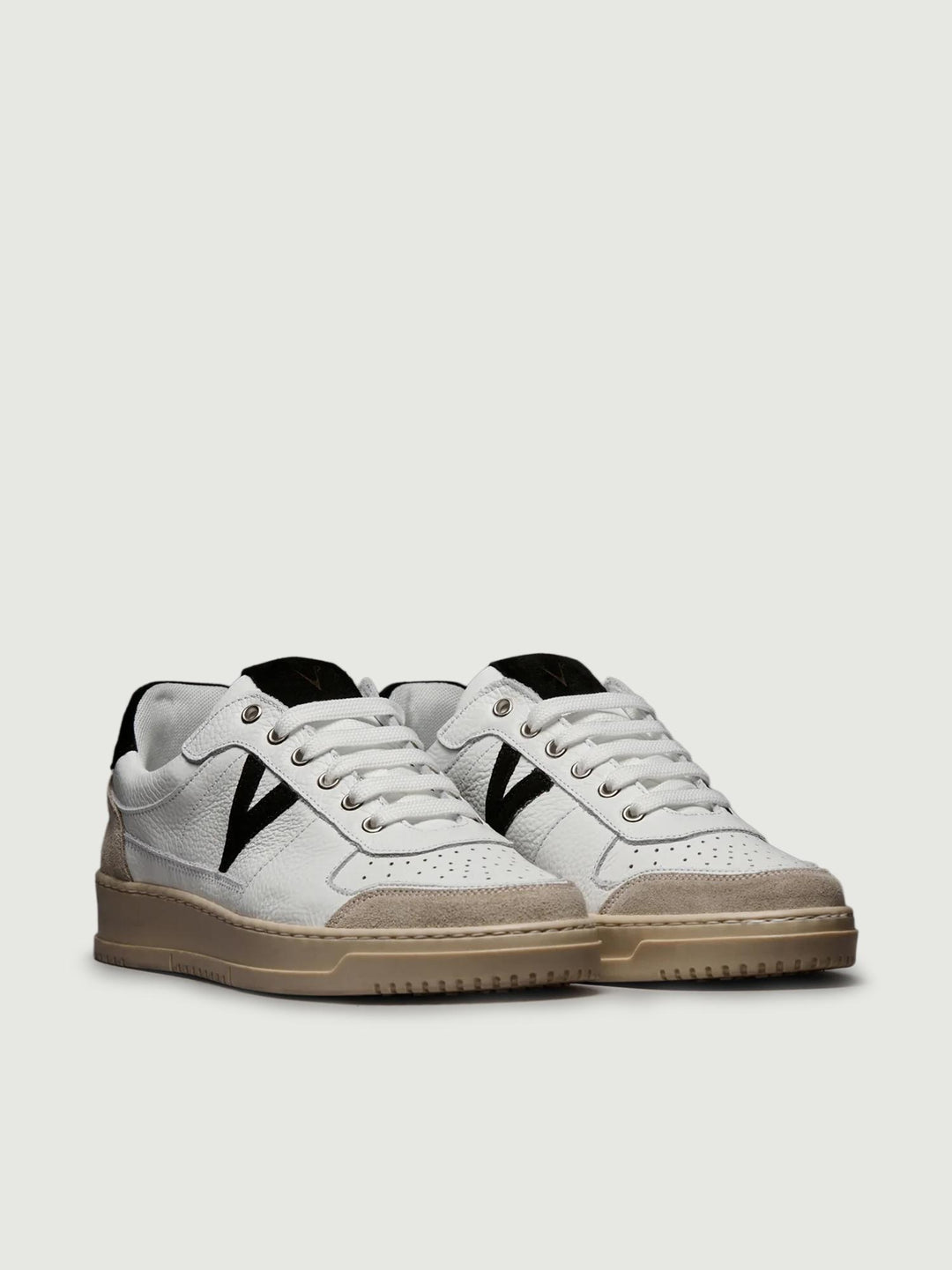 Sneaker College bianca con dettaglio nero SUCOL NE V2 