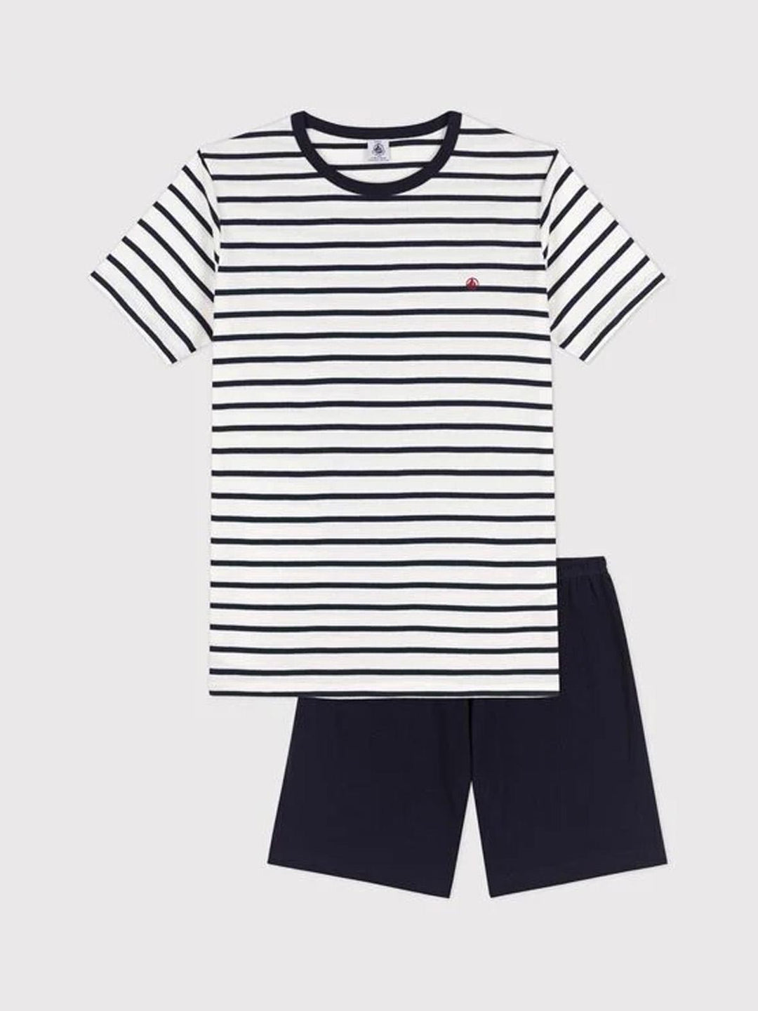 PIGIAMA CORTO A RIGHE MARINIÈRE UNISEX A COSTINE
