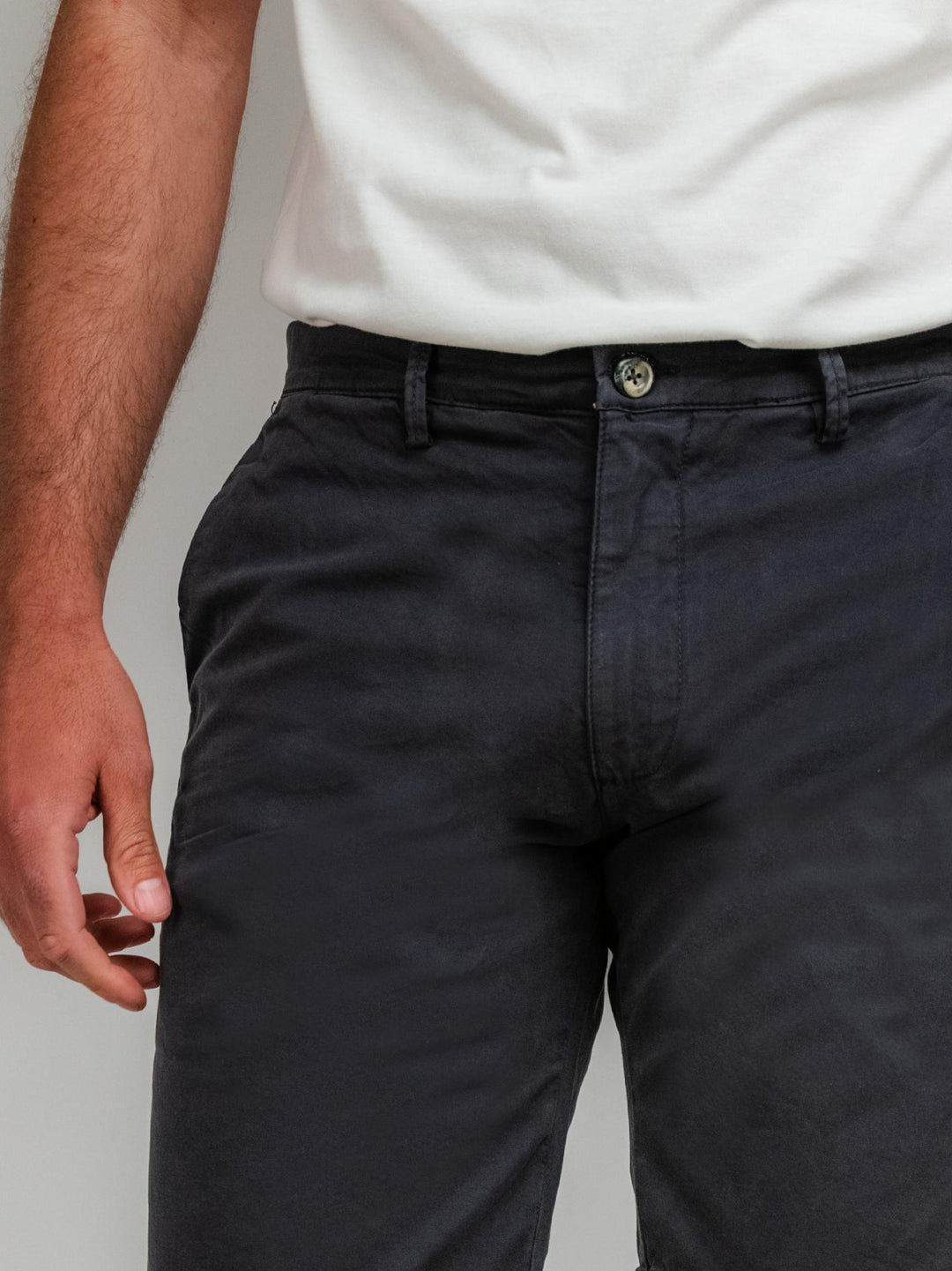 Bermuda in cotone blu navy