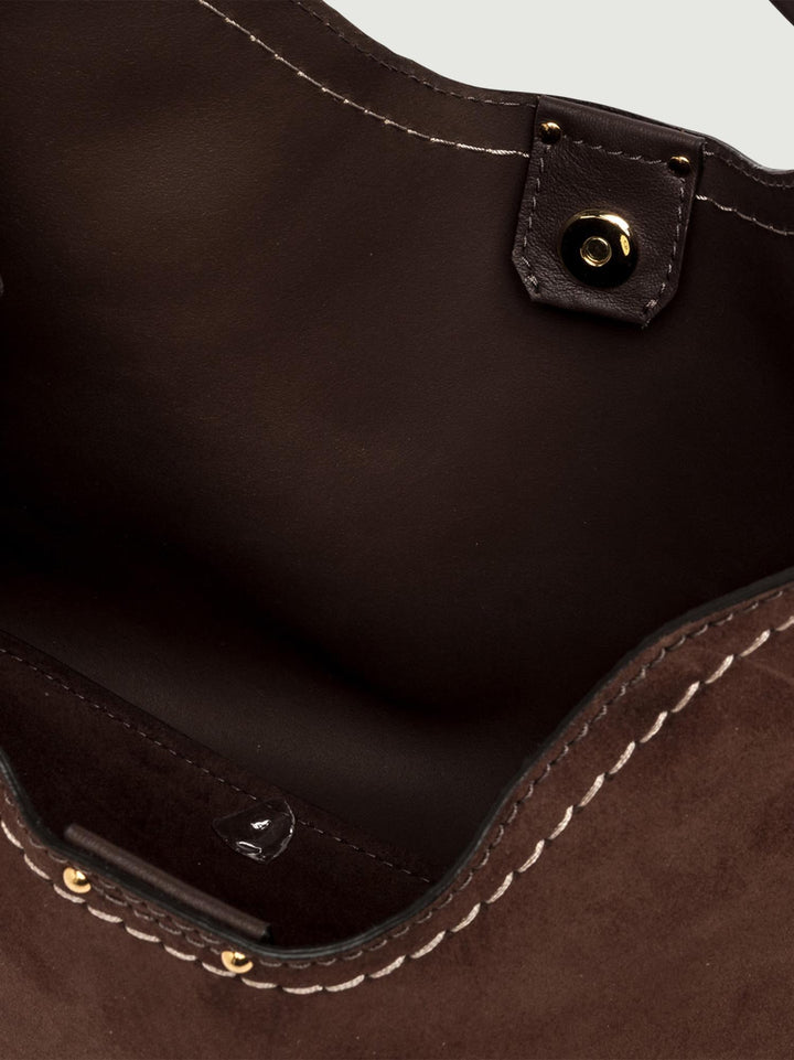 Borsa Aurora color cioccolato 10566 CM-PLMCP 2196 GIANNI CHIARINI 
