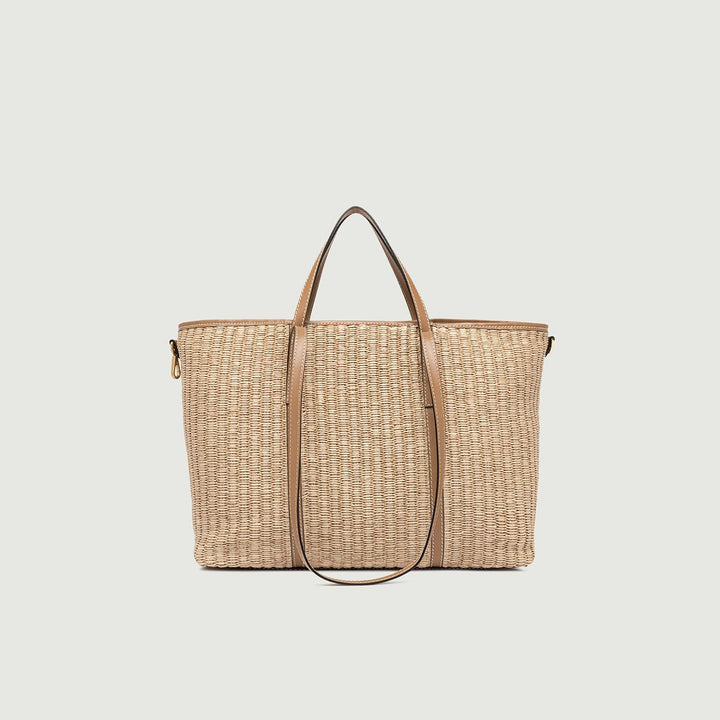 BORSA SHOPPING SUPERLIGHT EFFETTO RAFIA BS 10786 CNTT-PL 2554 GIANNI CHIARINI 