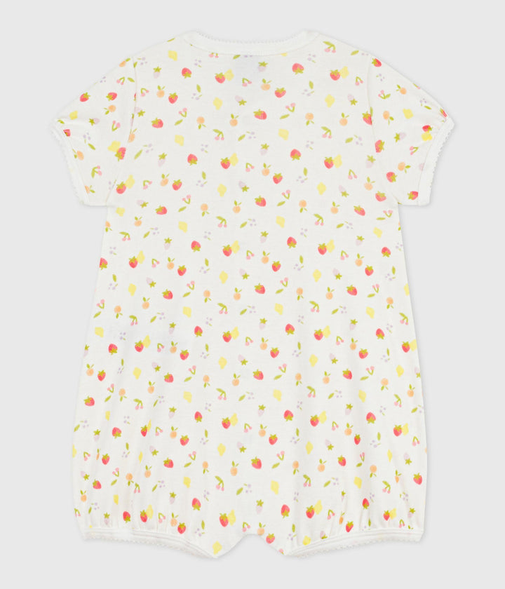 Pagliaccetto stampa motivo frutta A0FCQ 01 PETIT BATEAU 