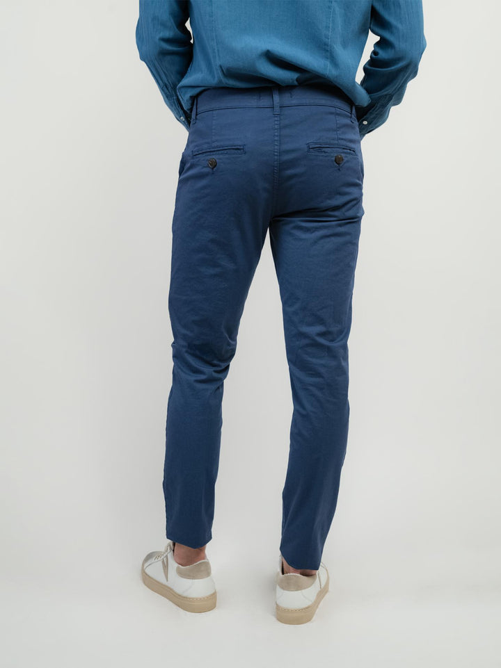 PANTALONE IN COTONE BLUETTE