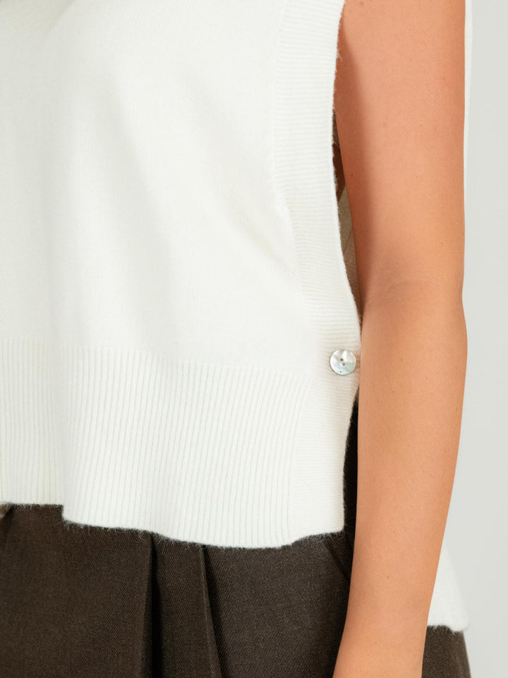 CASACCA IN MAGLIA PANNA 0570/15 0248 BIMOR 