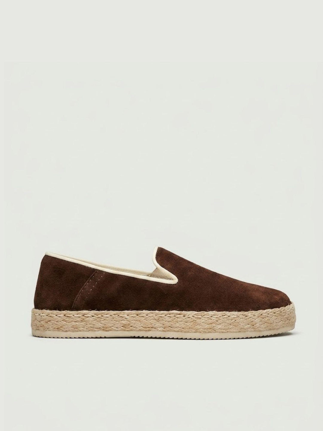Espadrillas in pelle scamosciata testa di moro ESP MO V2 