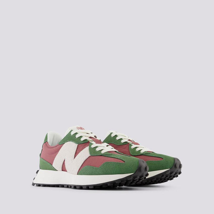 Sneaker 327 Verde Nori e borgogna WS327UO BNORI NEW BALANCE 