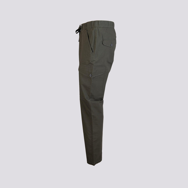 Pantalone in cotone con culisse