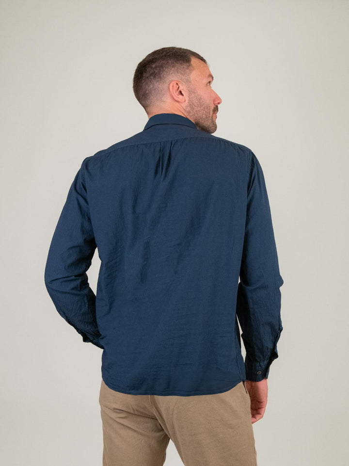 CAMICIA IN mussola di COTONE BLU BRAD/TC/TC171 283 BAGGIES 