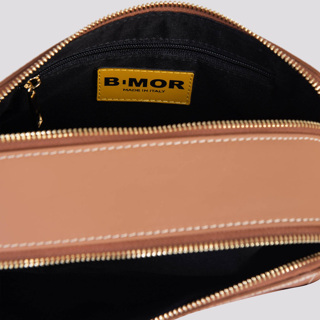 BORSA A TRACOLLA   MAXI YOURS IN PELLE CUOIO MAXI YOURS CUOIO BIMOR 