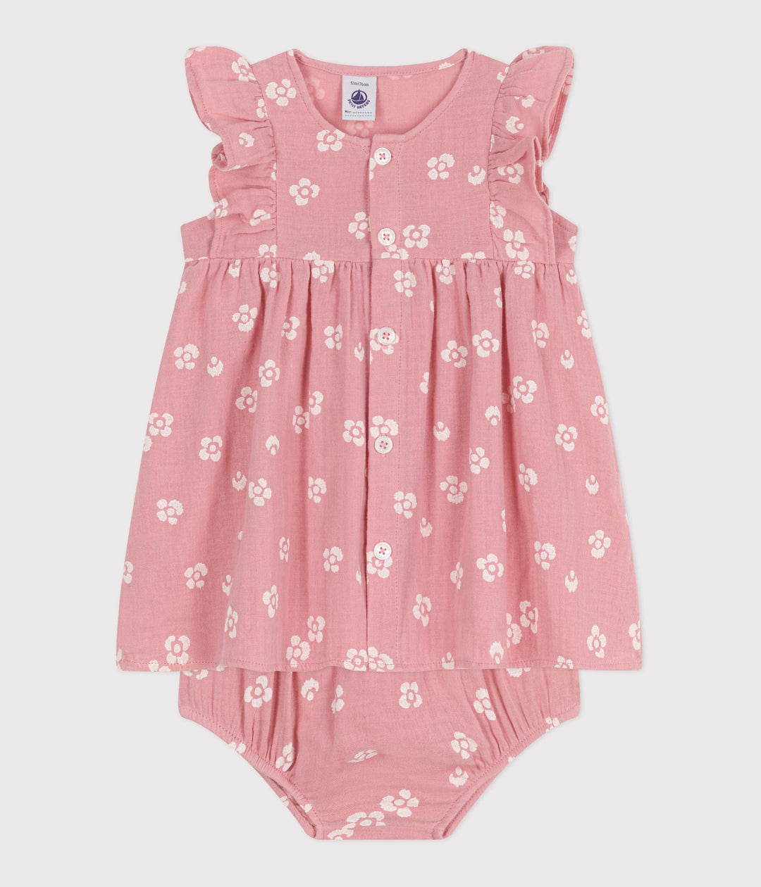 ROBE SM + BLOOMER A0CLC 01 PETIT BATEAU 