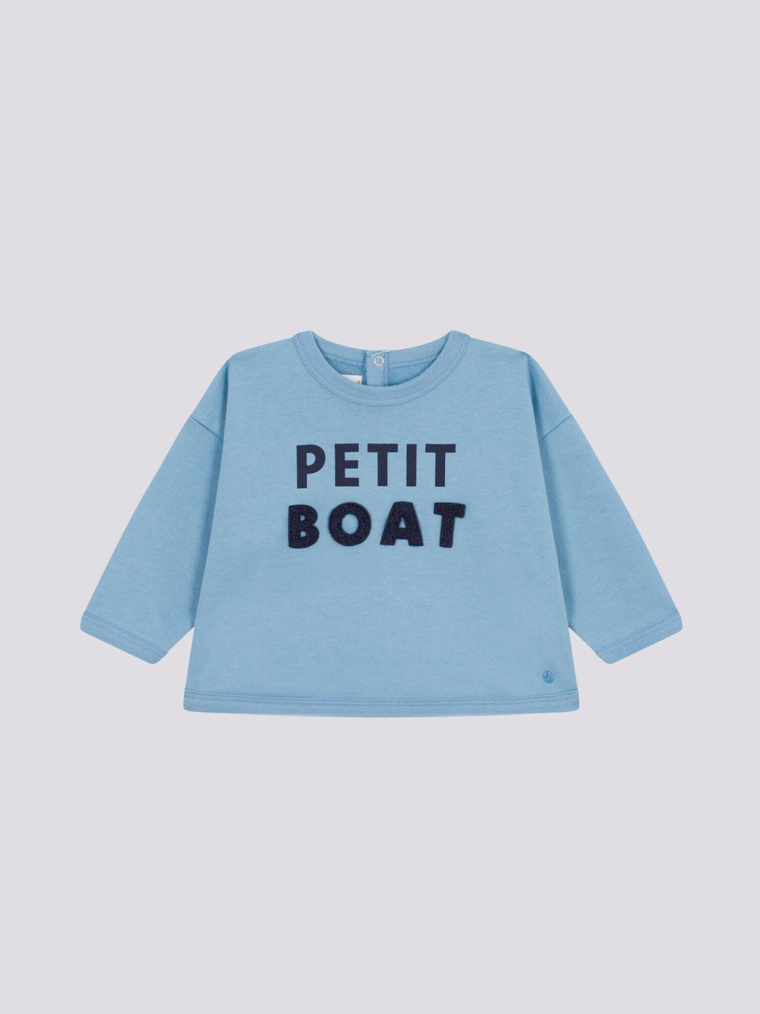 FELPA PETIT BOAT AZZURRA<BR/><BR/> A08PU 05 PETIT BATEAU 