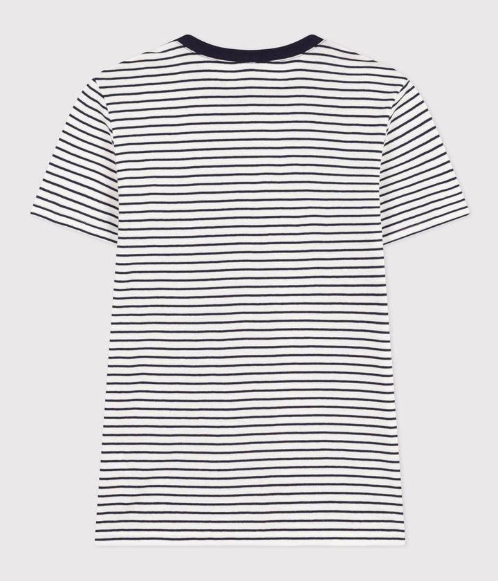 T-SHIRT L'ICONIQUE IN COTONE A RIGHE DONNA A0A16 04 PETIT BATEAU 