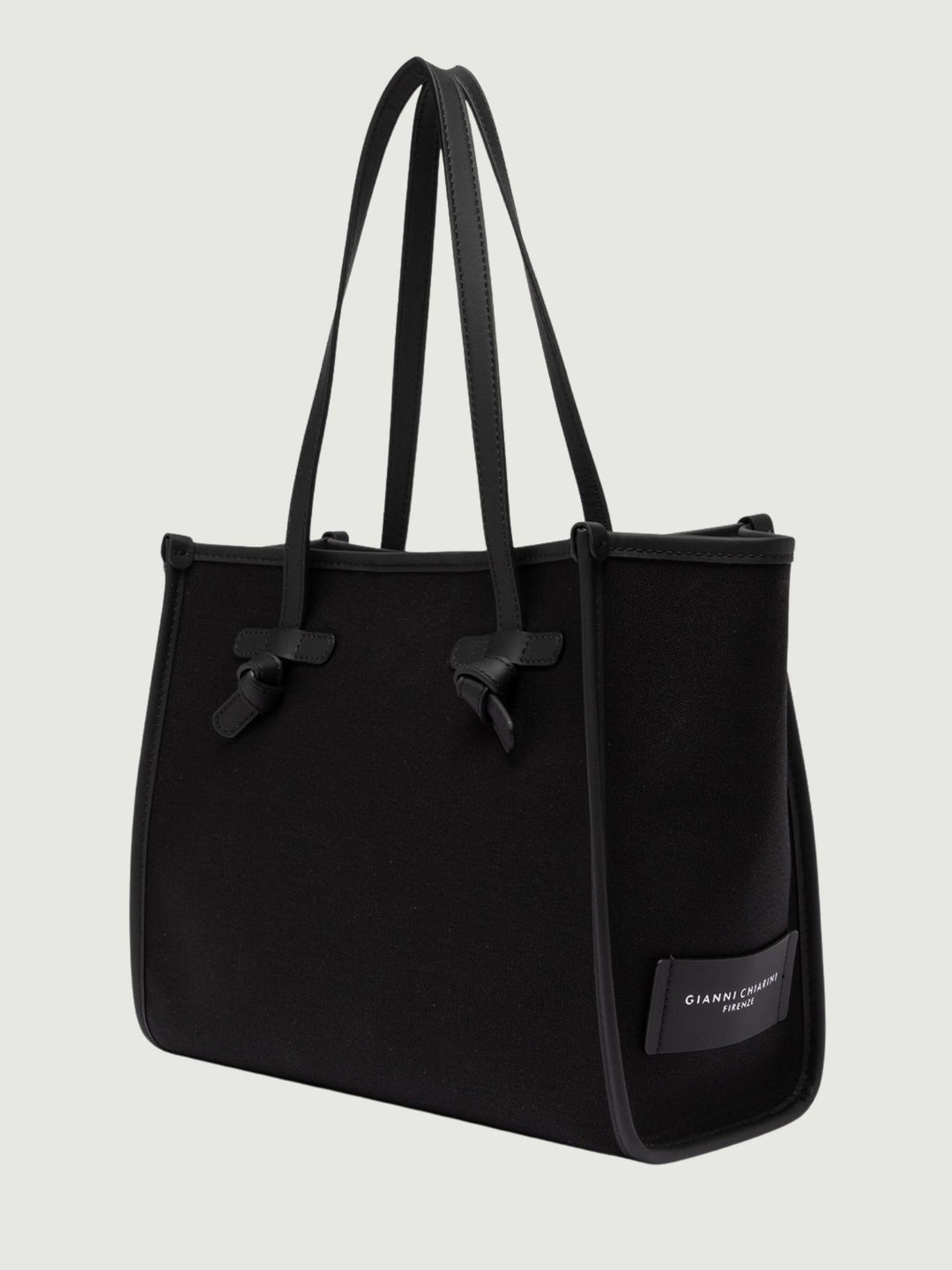 Shopping Marcella in canvas nera BS 6849/COMM CNV-SE 4250 GIANNI CHIARINI 