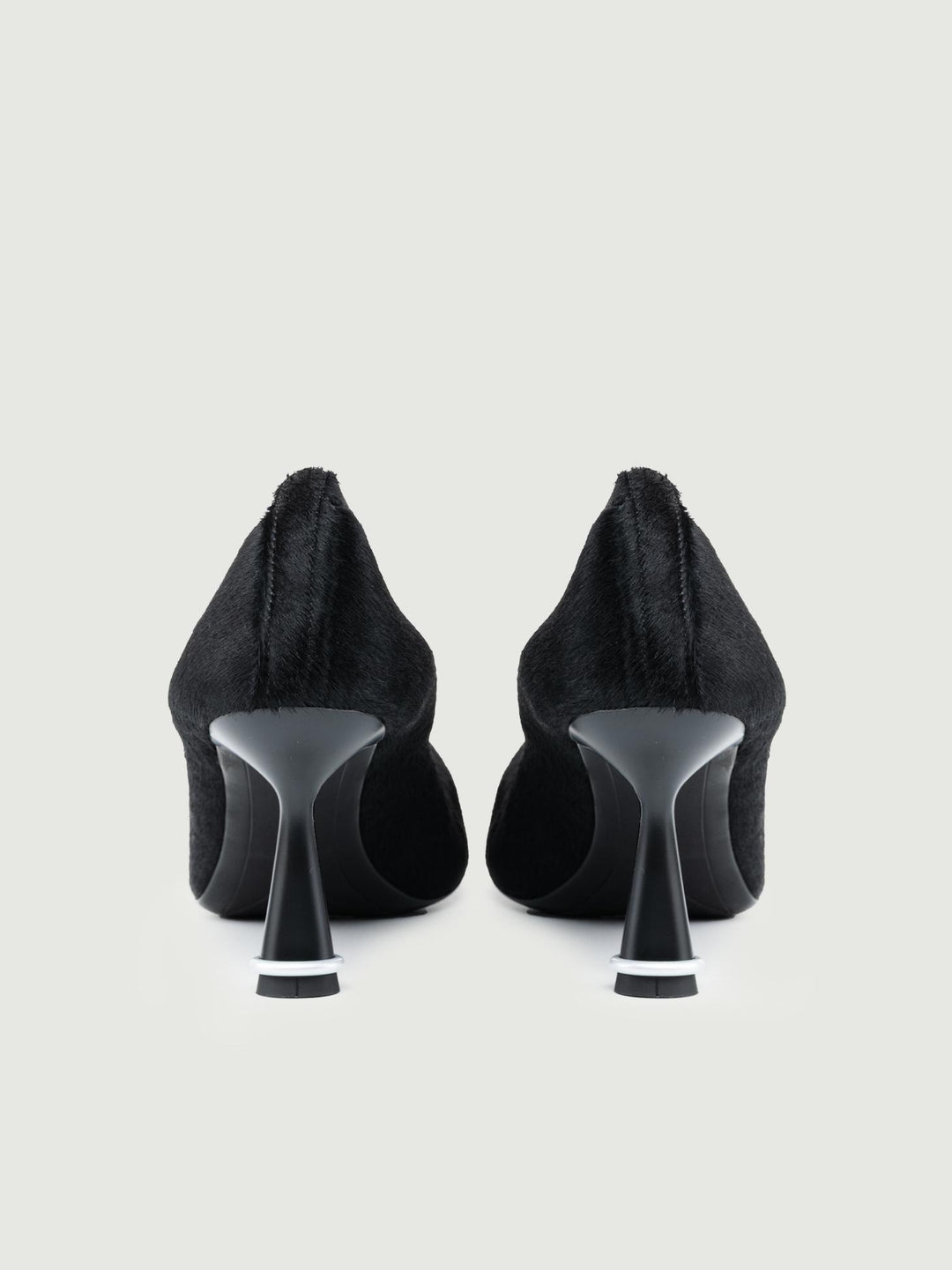 DÉCOLLETÉ IN CAVALLINO CON ELASTICO NERE 7011 NERO VERDACCHIA 