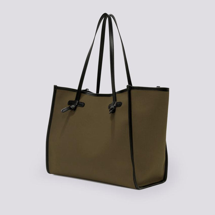 Borsa Shopping Marcella in canvas militare BS 6850/23AI CNV-SE 10374 GIANNI CHIARINI 