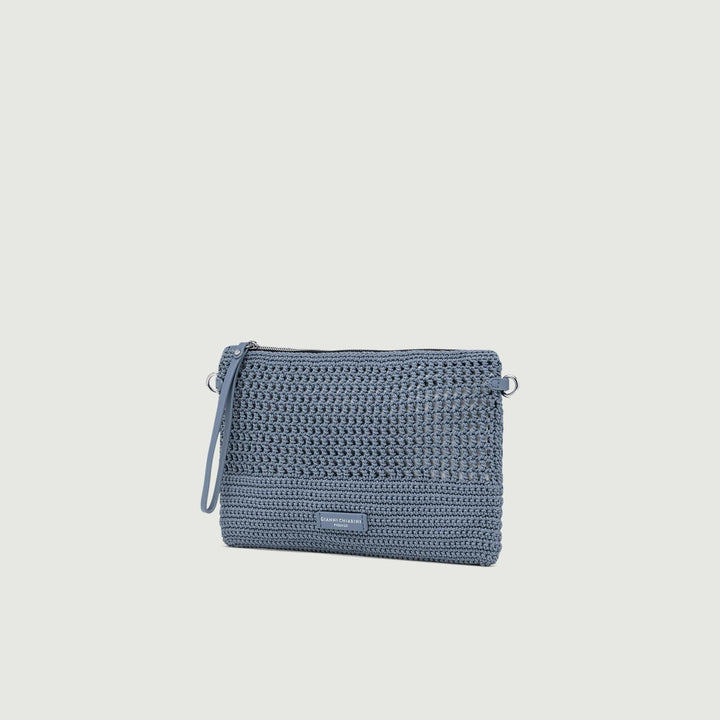 BORSA IN TESSUTO UNCINETTO POLVERE BS 10795 SMCRH 12888 GIANNI CHIARINI 