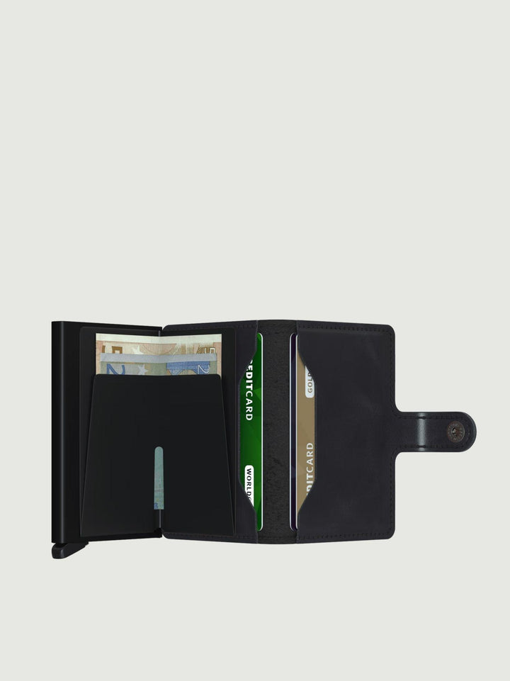 MINIWALLET VINTAGE BLACK MV BLACK SECRID 