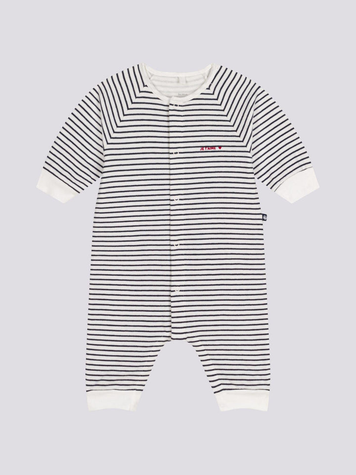 TUTINA A RIGHE IN TUBIQUE PER BEBÈ A09GM 03 PETIT BATEAU 