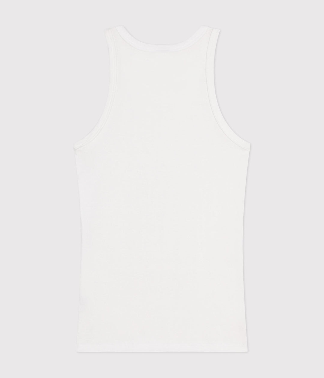 CANOTTA BIANCA  ICONICA IN COTONE DONNA A0AKH 01 PETIT BATEAU 