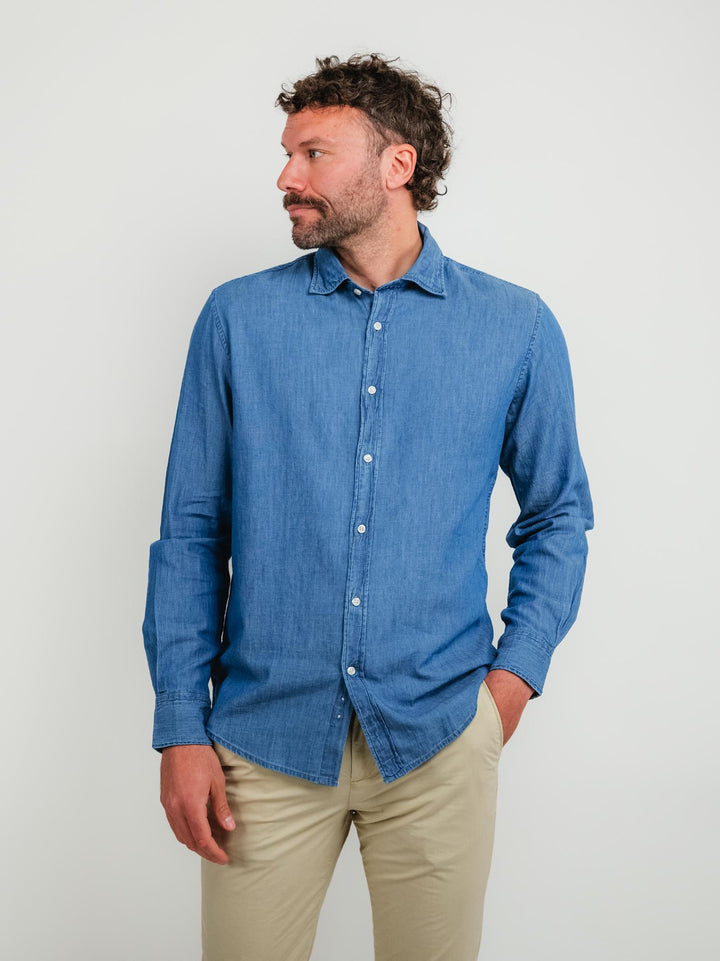 CAMICIA NELSON IN DENIM NELSON 04 DEPERLU 