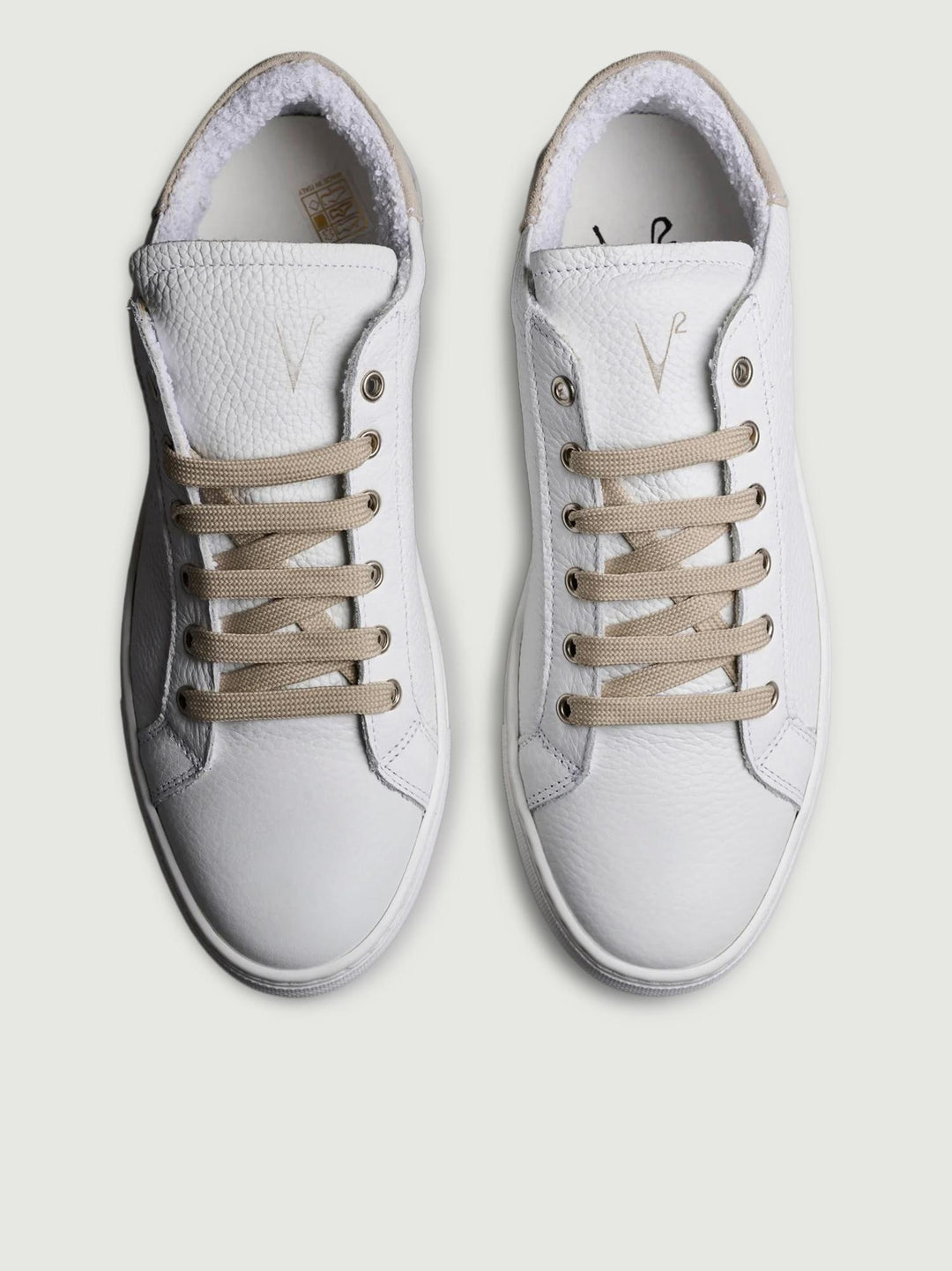 Sneaker Tennis bianco e sabbia SUBIGOLD SAB V2 