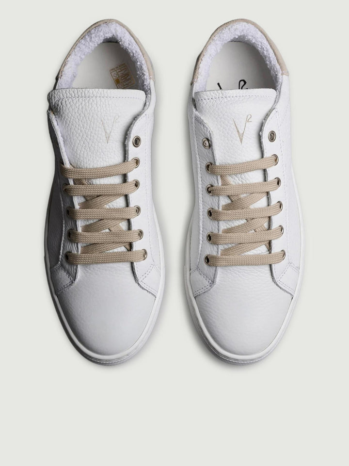 Sneaker Tennis bianco e sabbia SUBIGOLD SAB V2 