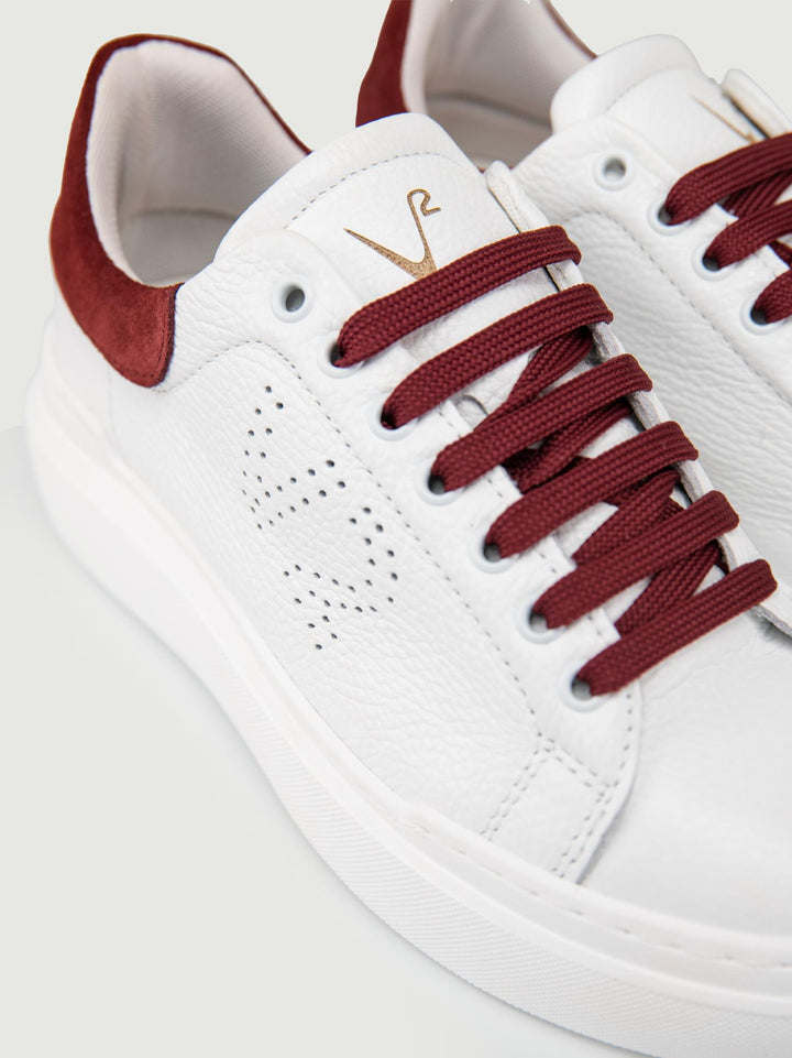SNEAKER HAMMER SUOLA ALTA DETTAGLI BORDEAUX SBIBOT BO V2 