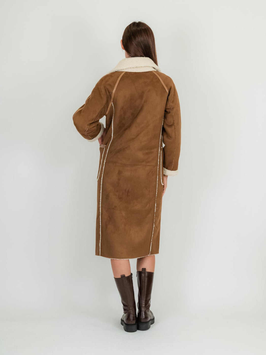 ECOMONTONE REVERSIBILE CARAMELLO PANNA B345MONT 06 ANDREA MORANDO 