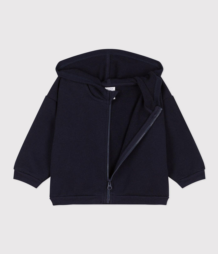 FELPA IN TESSUTO FELPATO CON CAPPUCCIO A08FK 01 PETIT BATEAU 