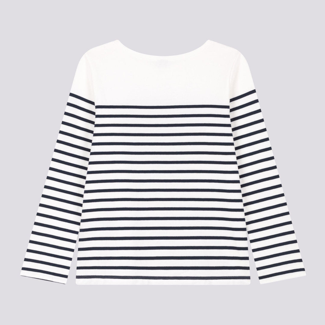 MARINIÈRE IN COTONE DONNA A06WH 01 PETIT BATEAU 