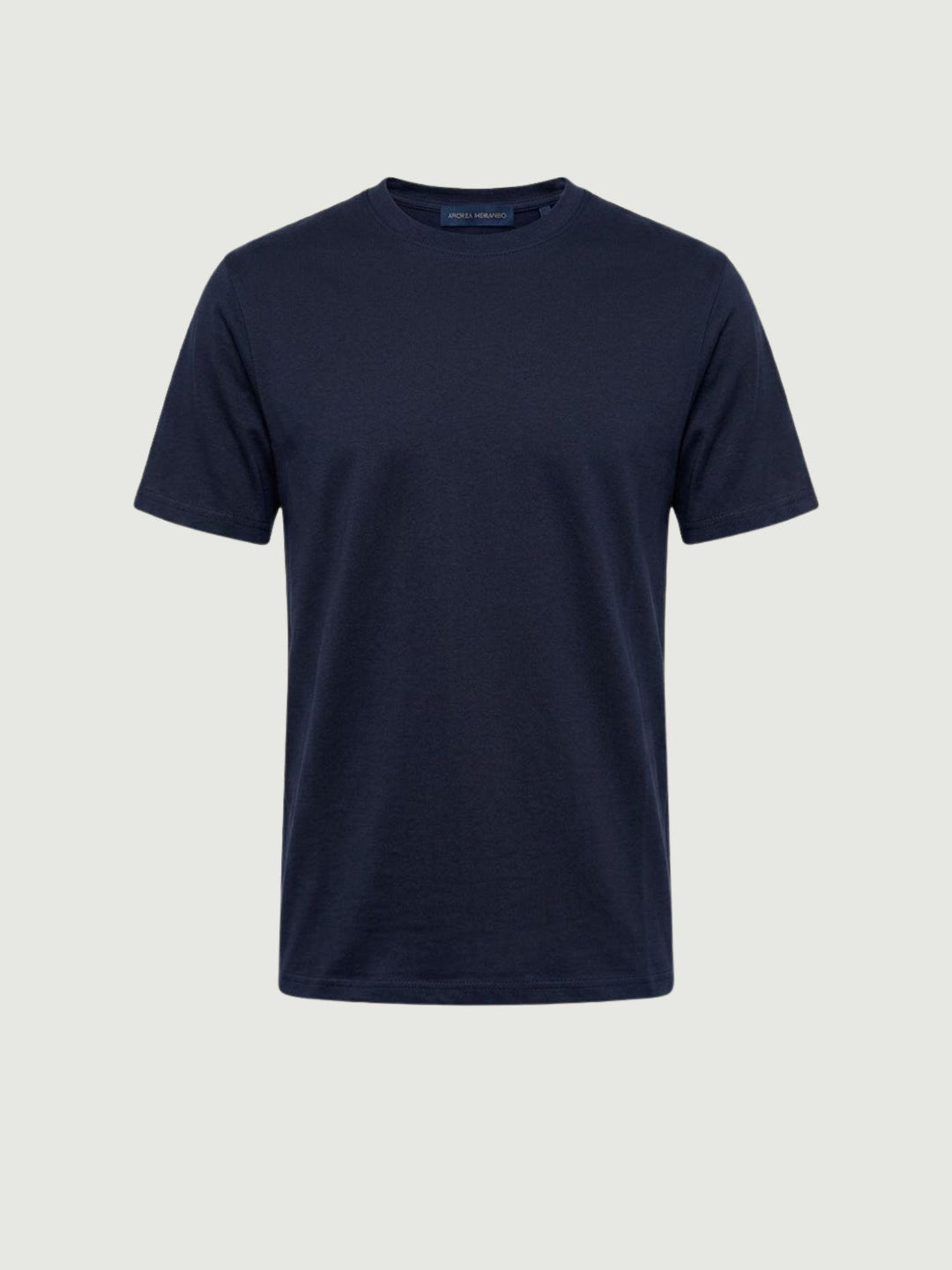 T-shirt in jersey di cotone blu 5903426 220 ANDREA MORANDO 