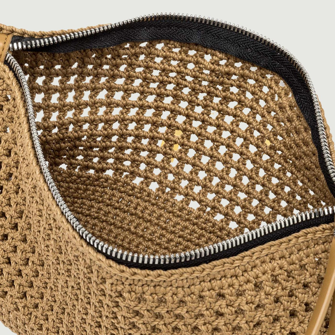 BORSA IN TESSUTO E SINTETICO VICTORIA CAMMELLO BS 10795 SMCRH 042 GIANNI CHIARINI 