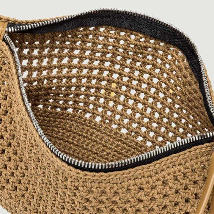 BORSA IN TESSUTO E SINTETICO VICTORIA CAMMELLO BS 10795 SMCRH 042 GIANNI CHIARINI 