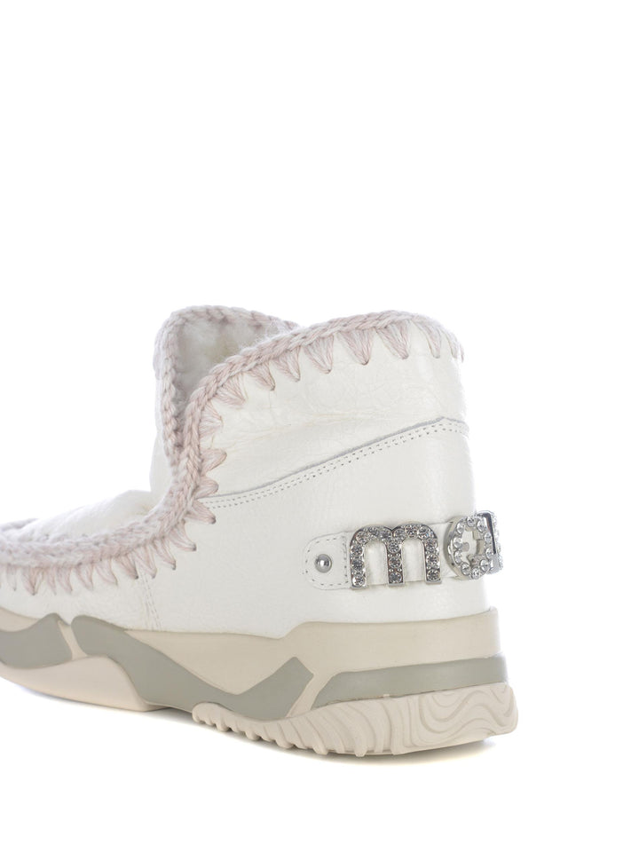 STIVALETTI ESKIMO TRAINER BIANCO 201013C WXWHI MOU 