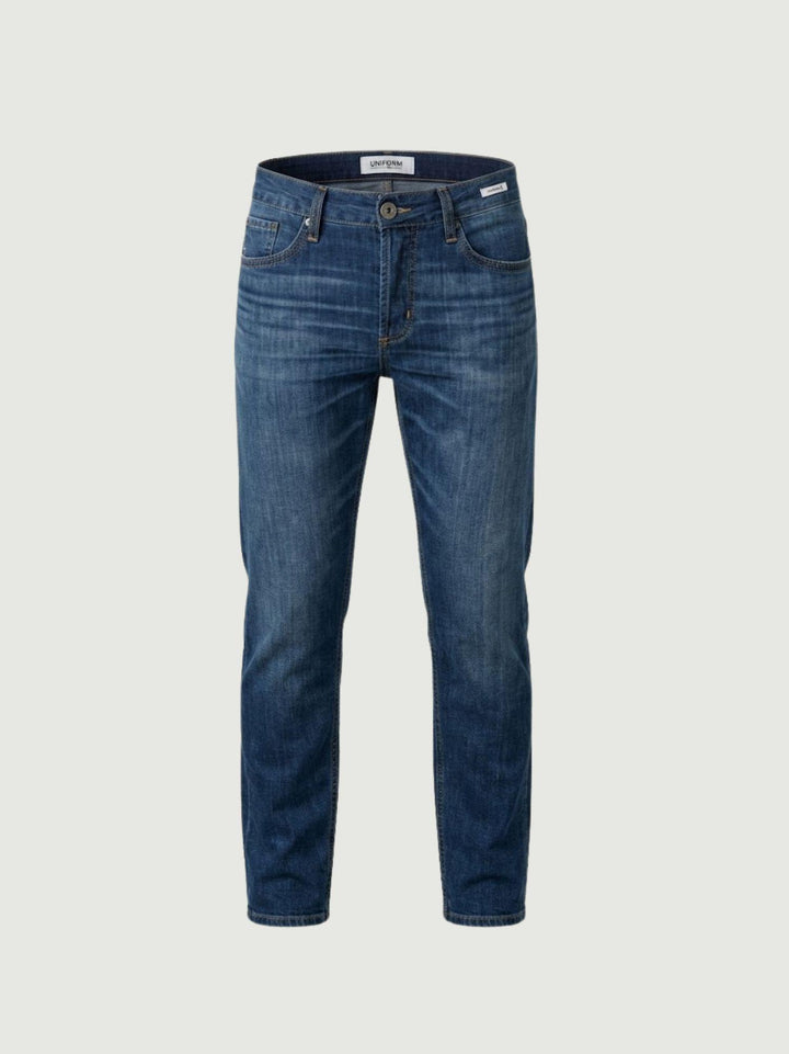 Jeans Danny regular cropped lavaggio medio DANNY027 B2 UNIFORM 