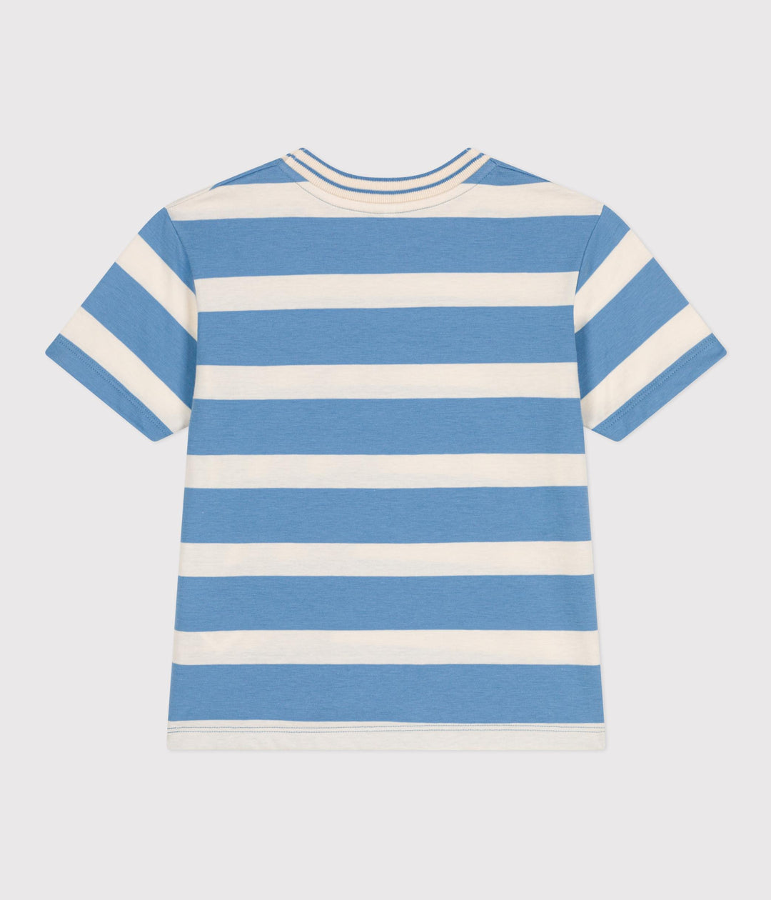 T-shirt a maniche corte in cotone a righe bambino