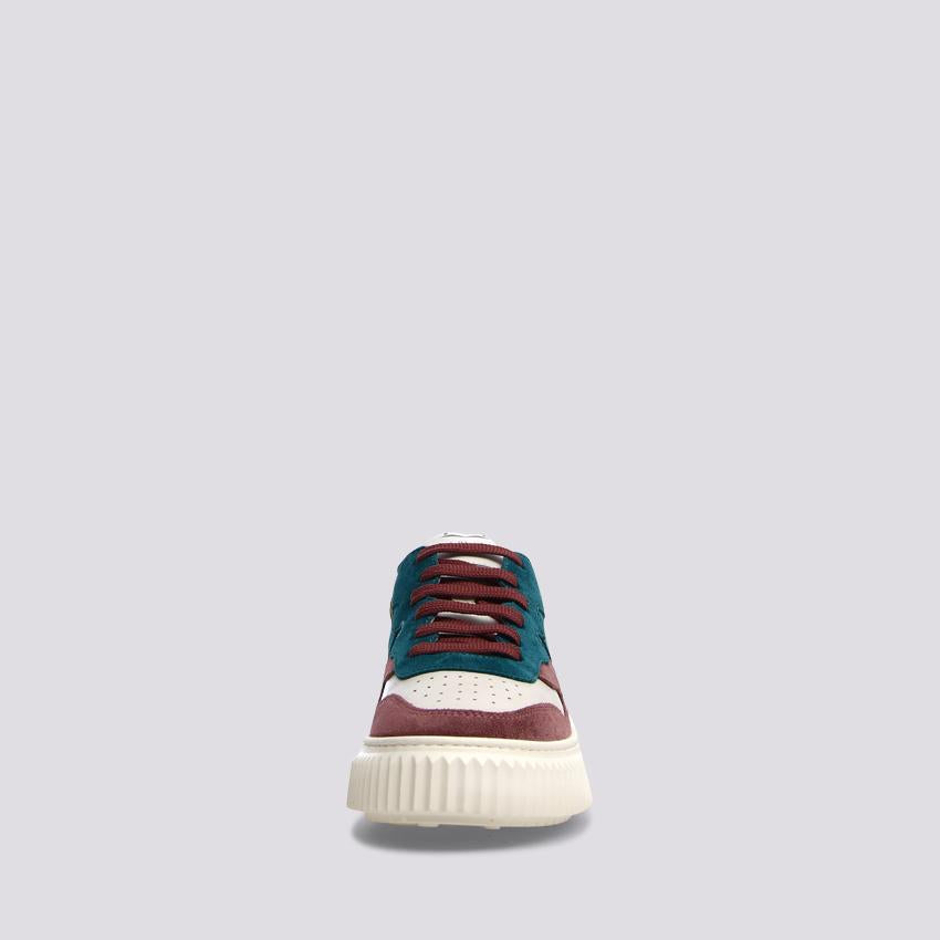 Sneaker LAURA lilla e azzurro 2017528 051I67 VOILE BLANCHE 