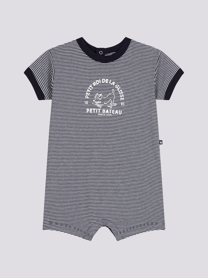 TUTINA CORTA IN JERSEY BEBÈ A0AJU 01 PETIT BATEAU 