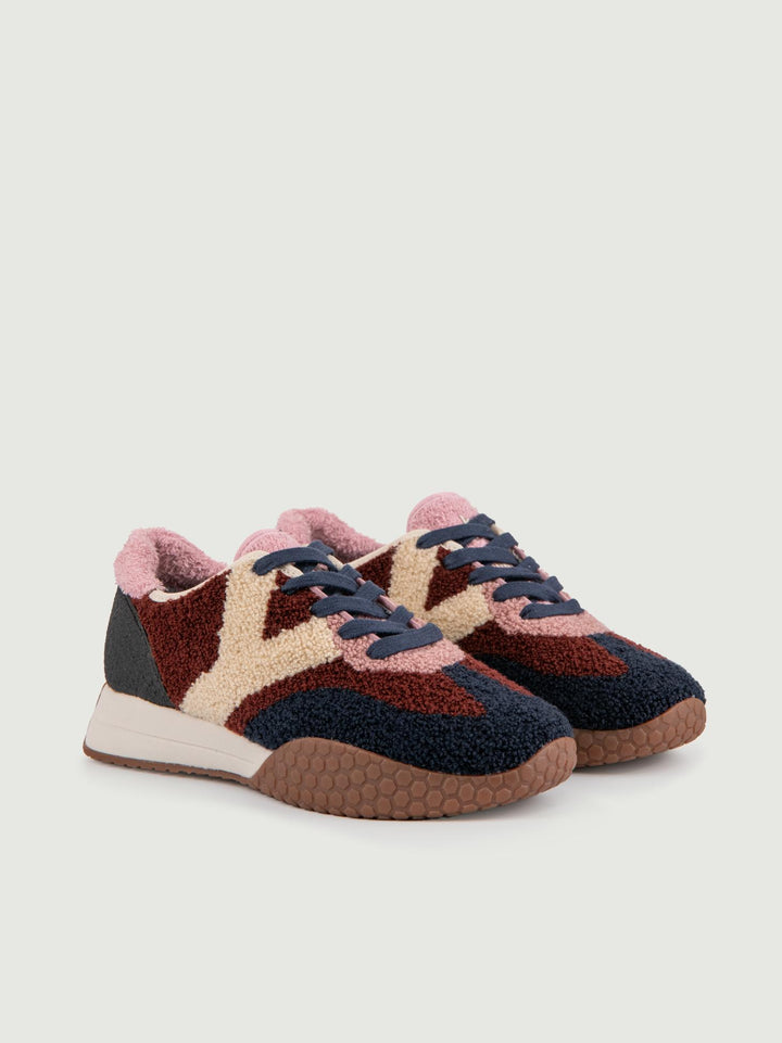 Sneaker Kehnoo KV 9724 colore Navy Bordeaux 9724 224 KEH.NOO 