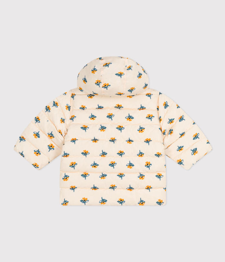 PIUMINO CON STAMPA E CAPPUCCIO RIPIEGABILE A08AU 01 PETIT BATEAU 