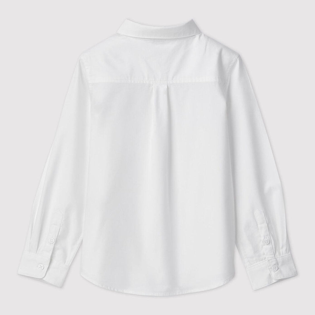 CAMICIA IN COTONE OXFORD BAMBINO A04PU 01 PETIT BATEAU 
