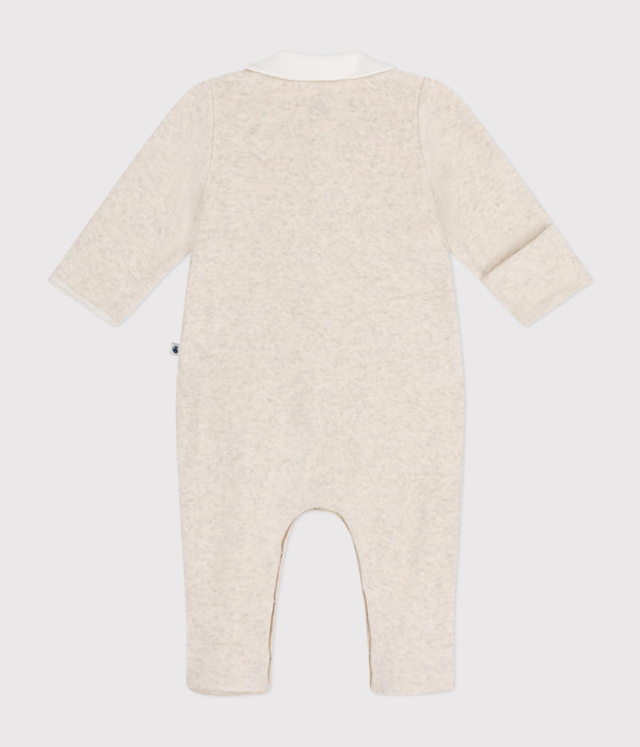 TUTINA IN COTONE CON COLLETTO A0B7F 01 PETIT BATEAU 