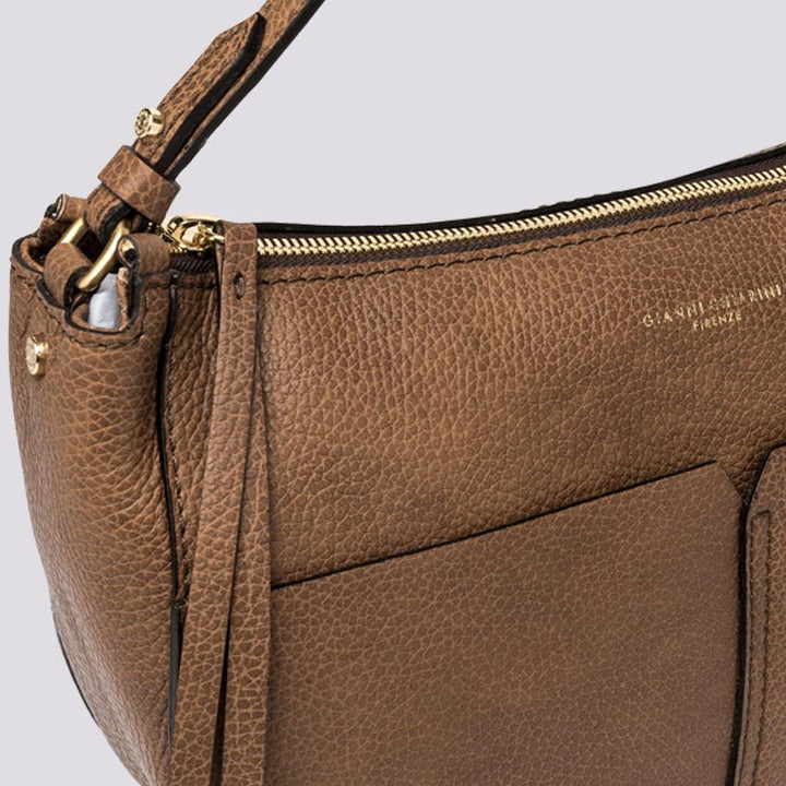 BORSA a spalla Ginko in PELLE color tokai BS 10446 RMN-NA 6095 GIANNI CHIARINI 