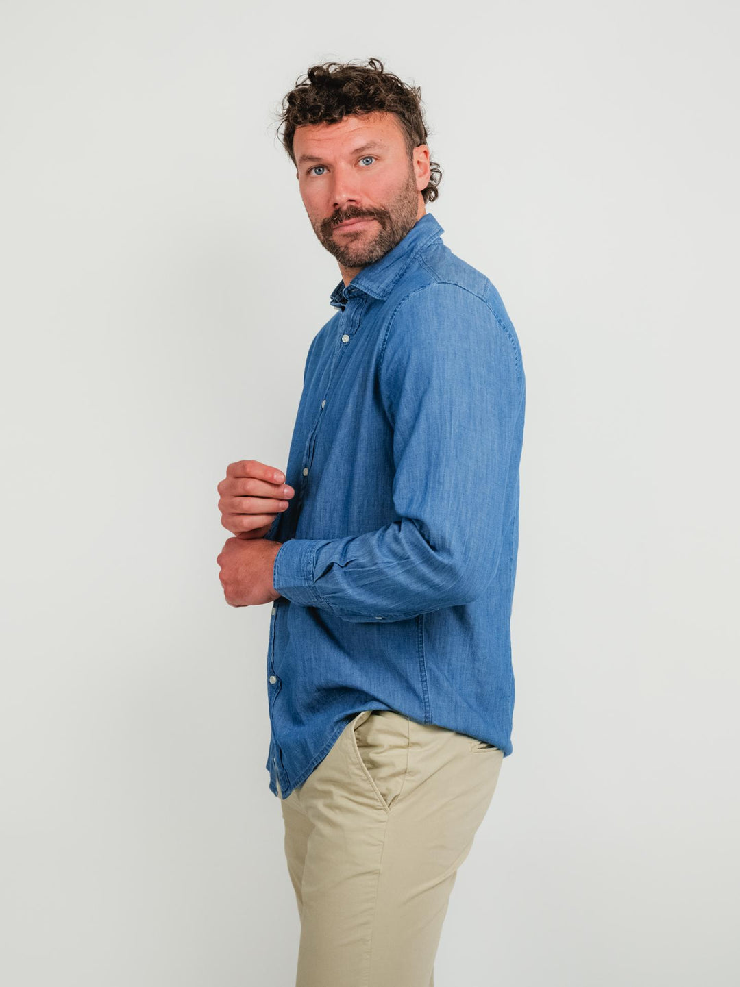 CAMICIA NELSON IN DENIM NELSON 04 DEPERLU 